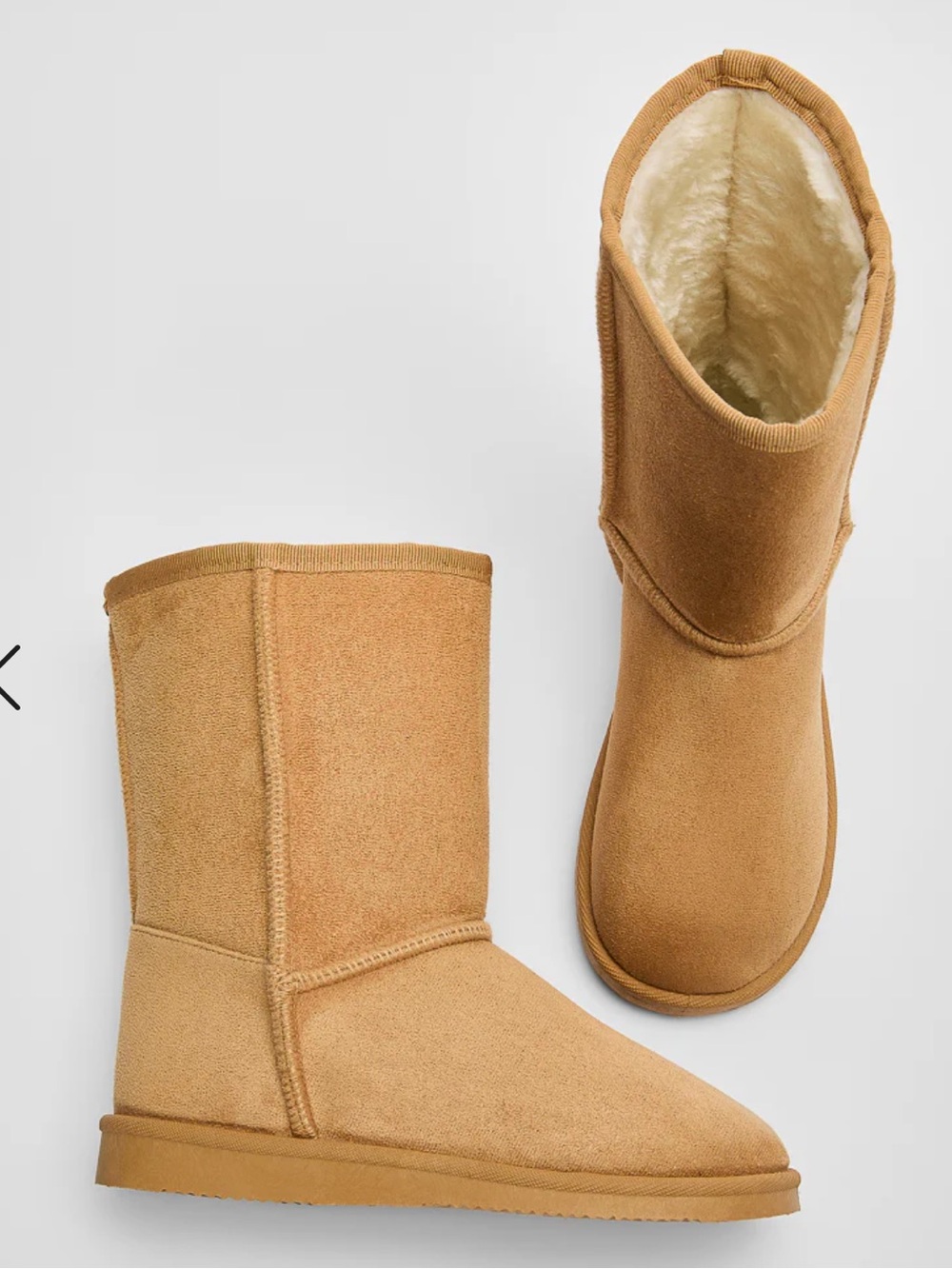 NEW FABKIDS Classic Fuzzy Boot size: big girl 2